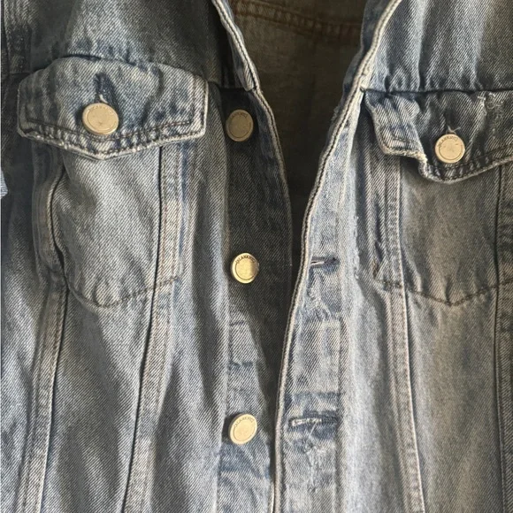 Blank NYC Light Blue Jean Jacket - Picture 6 of 7